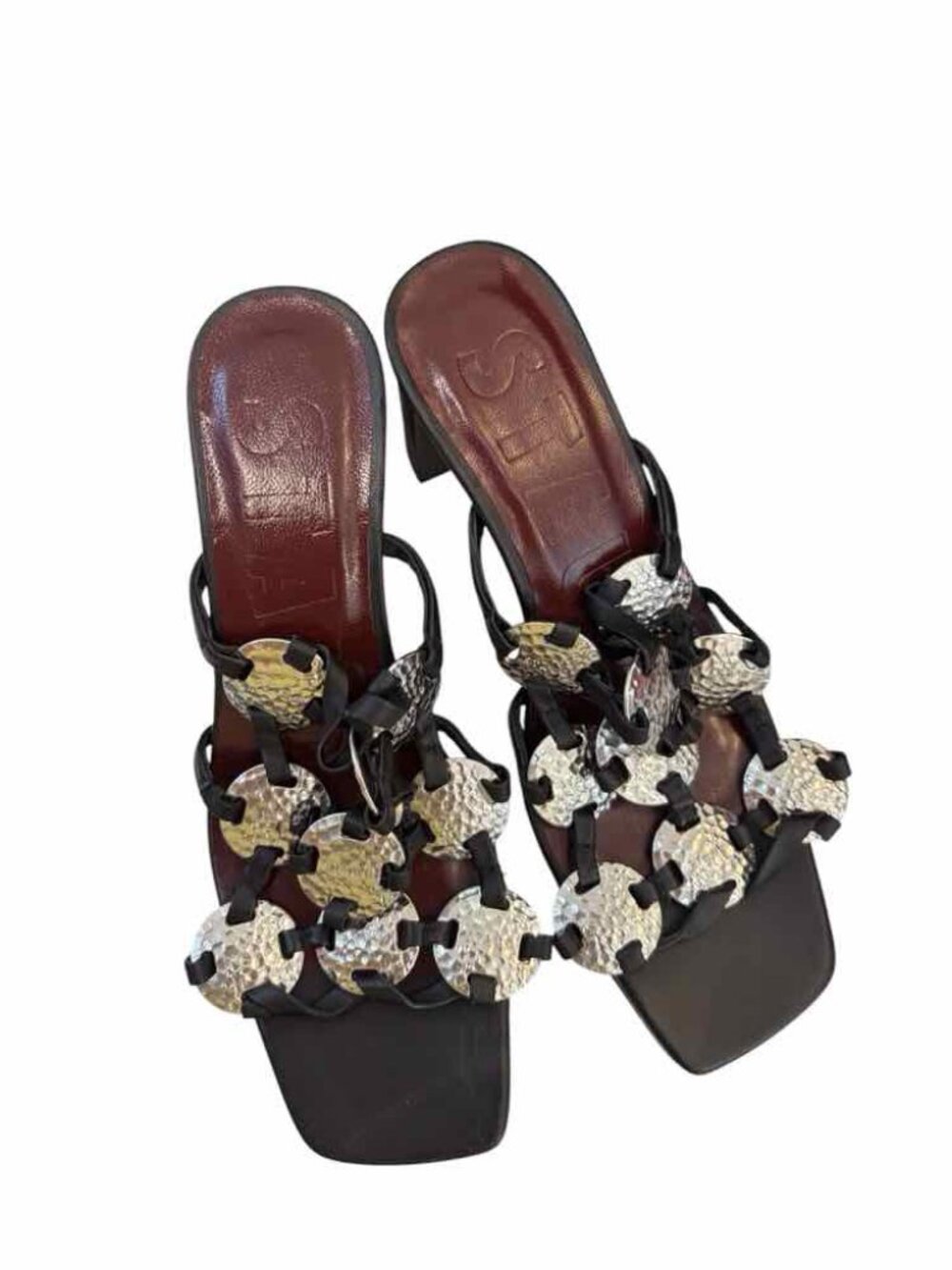 STAUD Black and silver Size 36 Shoes